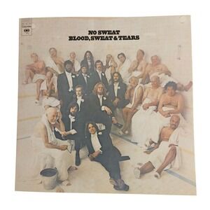 Blood, Sweat & Tears No Sweat 12x12 Stand Up Promo Poster 1973 Store Display
